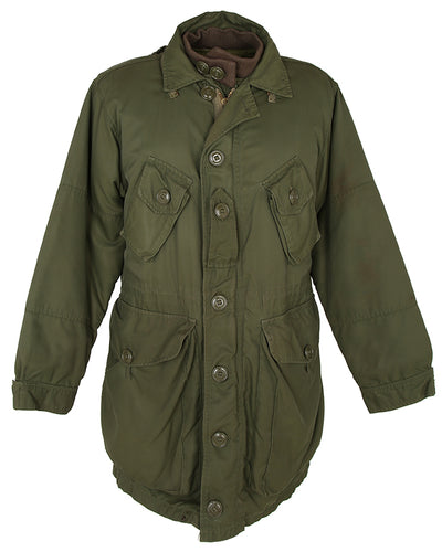 80s Khaki Avon Sportswear Extreme Cold Weather Combat Parka - M