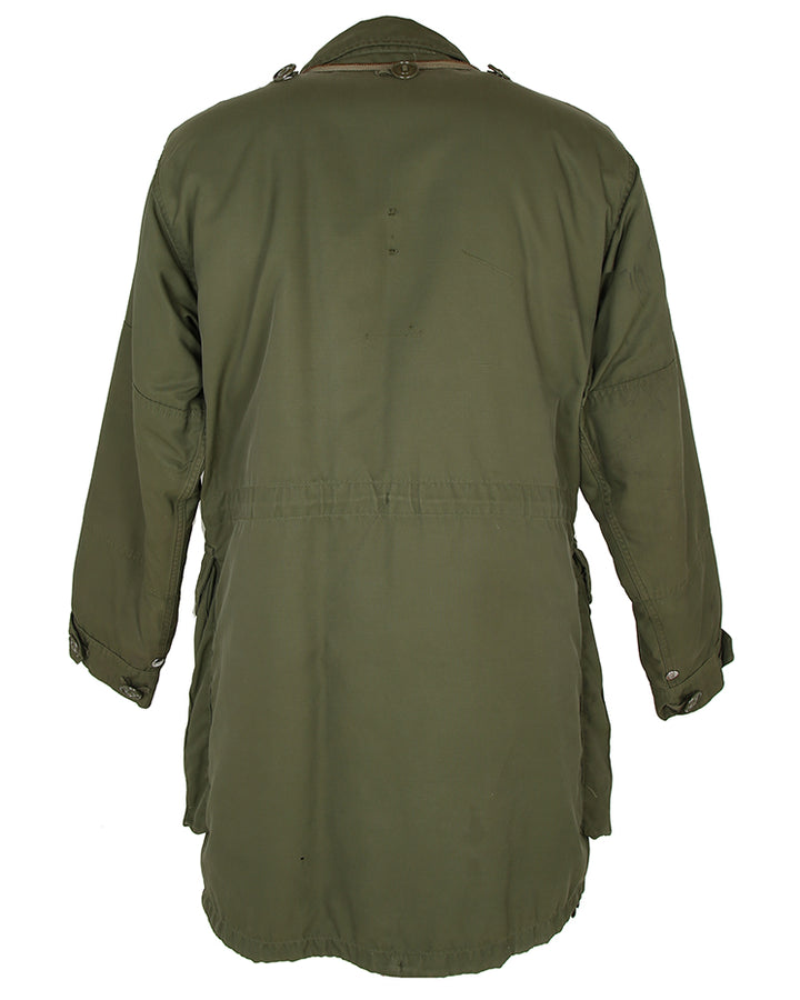 80s Khaki Avon Sportswear Extreme Cold Weather Combat Parka - M
