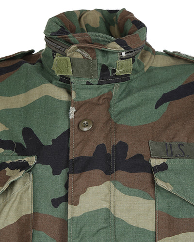 1991 Cold weather Woodland Camo Field Jacket - M
