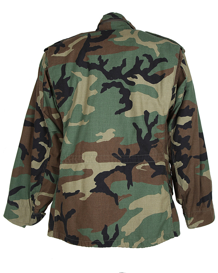 1991 Cold weather Woodland Camo Field Jacket - M