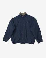 Early 00s Nike Reversible Padded Navy / Beige Jacket - L