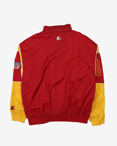 Vintage Starter Washington Football Team NFL Windbreaker Full-Zip - XL