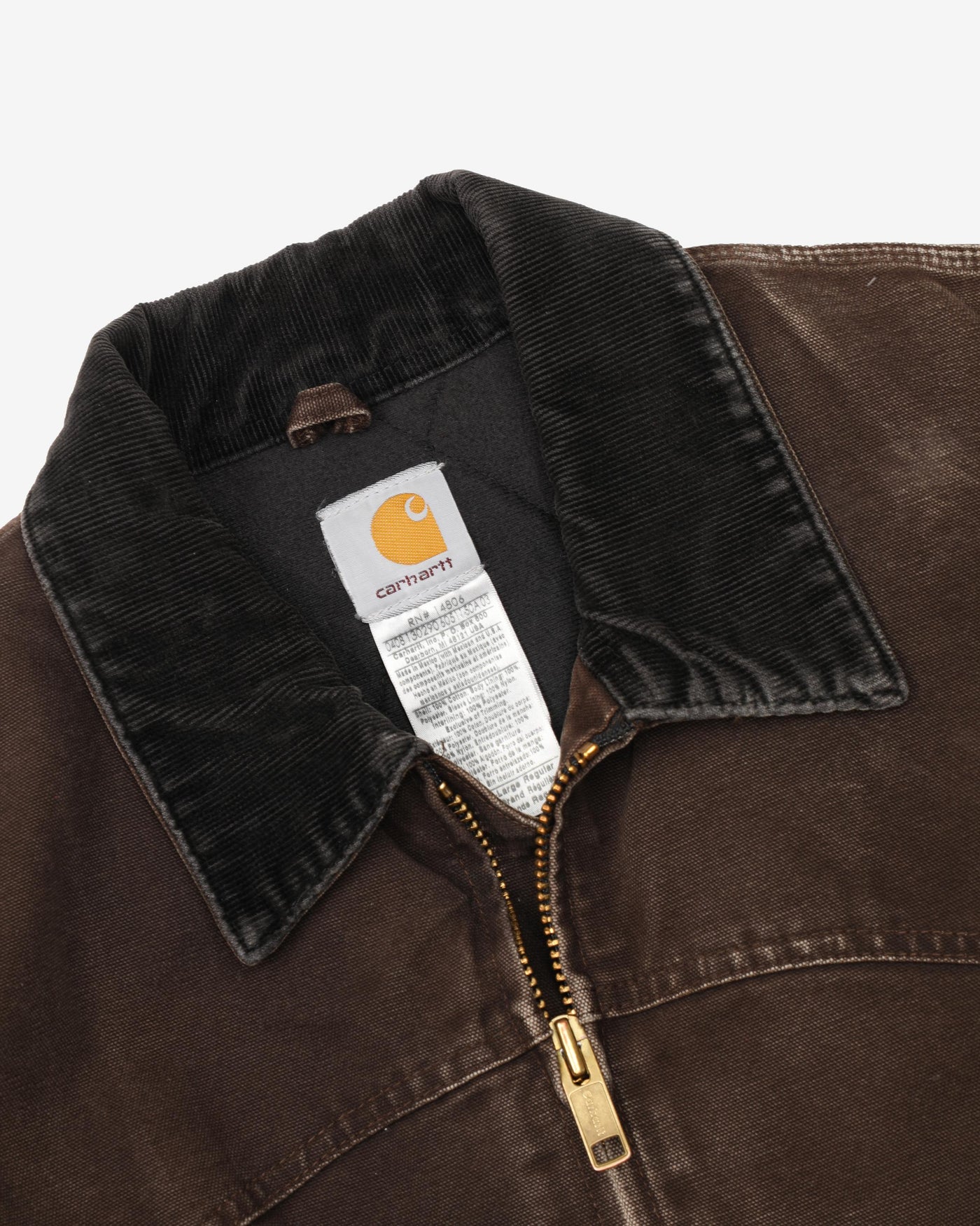 Vintage 90s Brown Carhartt Workwear / Utility Jacket - XL