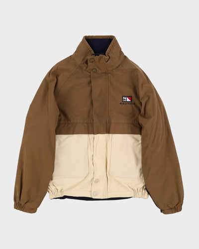 Vintage 90s Nautica Sailing Thick Fleece Lined Thermal Ski Jacket - XL