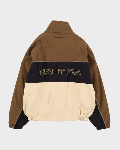 Vintage 90s Nautica Sailing Thick Fleece Lined Thermal Ski Jacket - XL