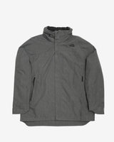The North Face Grey Padded / Hooded Jacket - XL