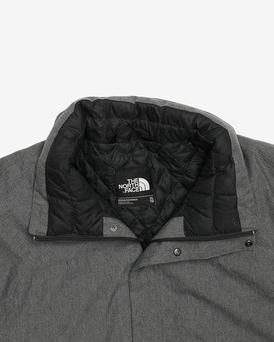 The North Face Grey Padded / Hooded Jacket - XL