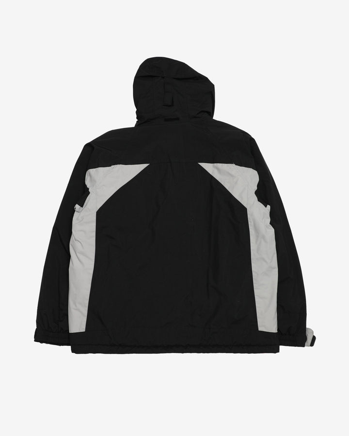 Columbia Black / Grey Padded Ski Jacket - L
