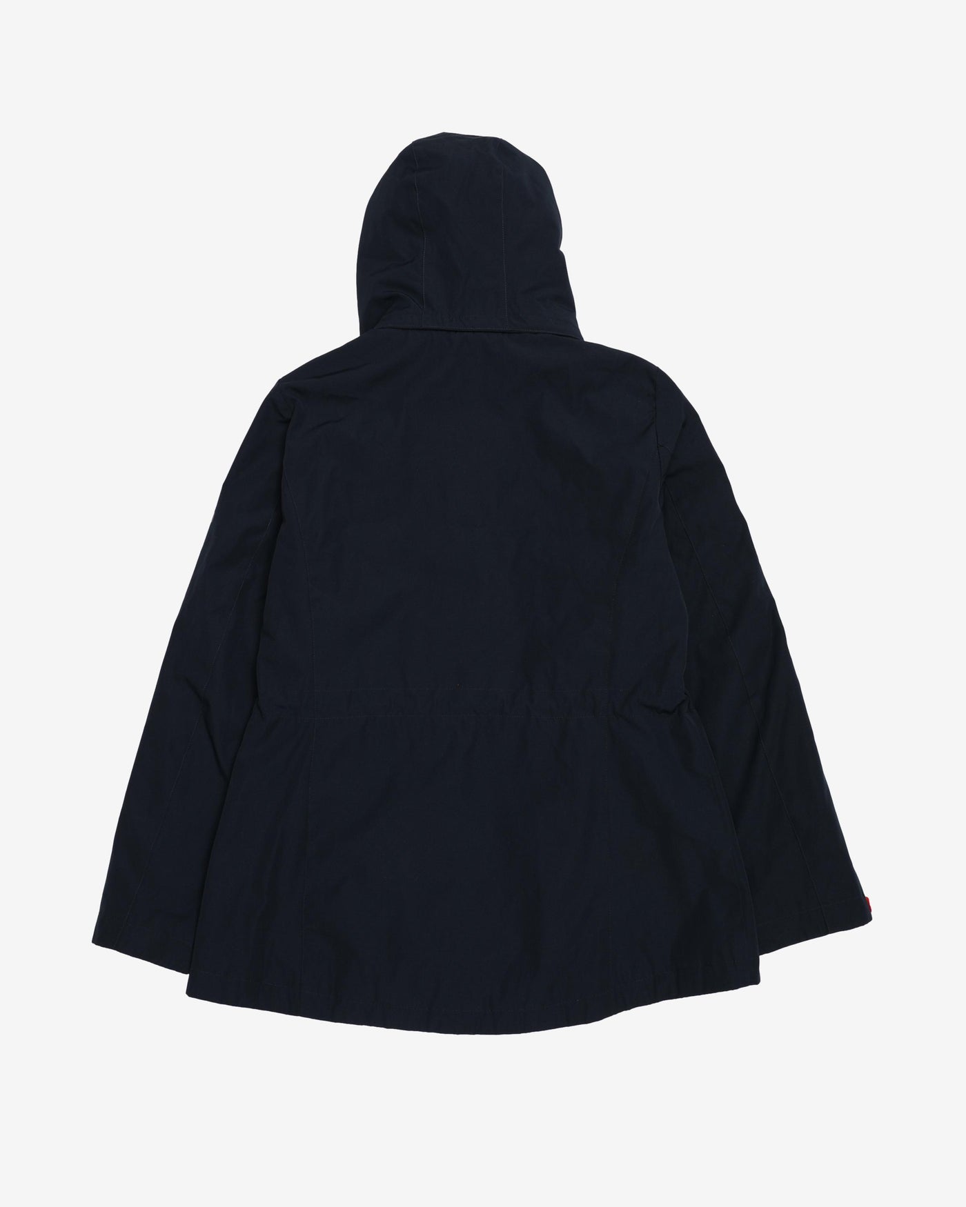 Tommy Hilfiger Navy Hooded Rain Jacket - S