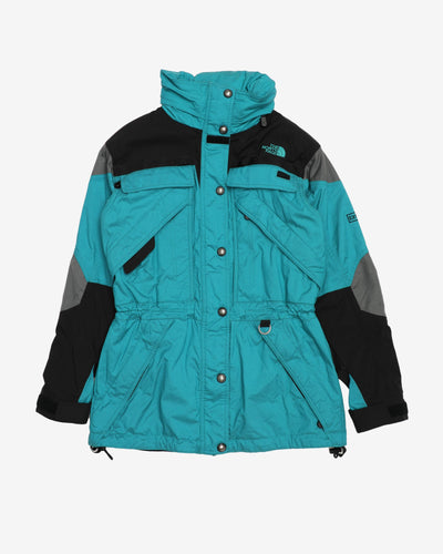 Vintage 90s The North Face Teal / Black Extreme Gear - S