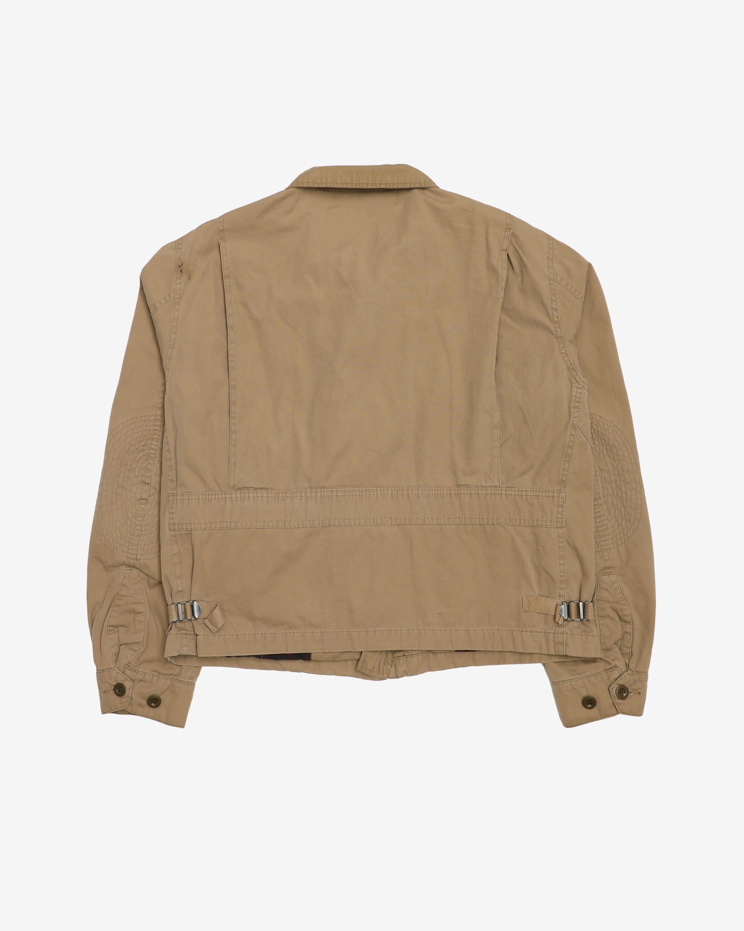 90s Ralph Lauren Beige / Neutral Harrington Bomber Jacket - L