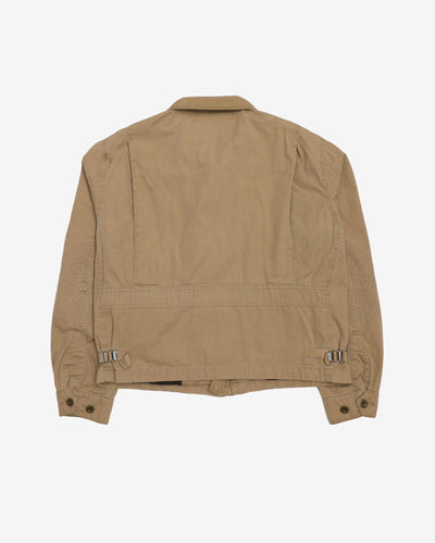 90s Ralph Lauren Beige / Neutral Harrington Bomber Jacket - L