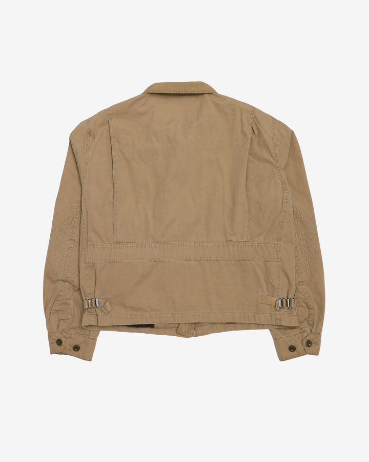 90s Ralph Lauren Beige / Neutral Harrington Bomber Jacket - L