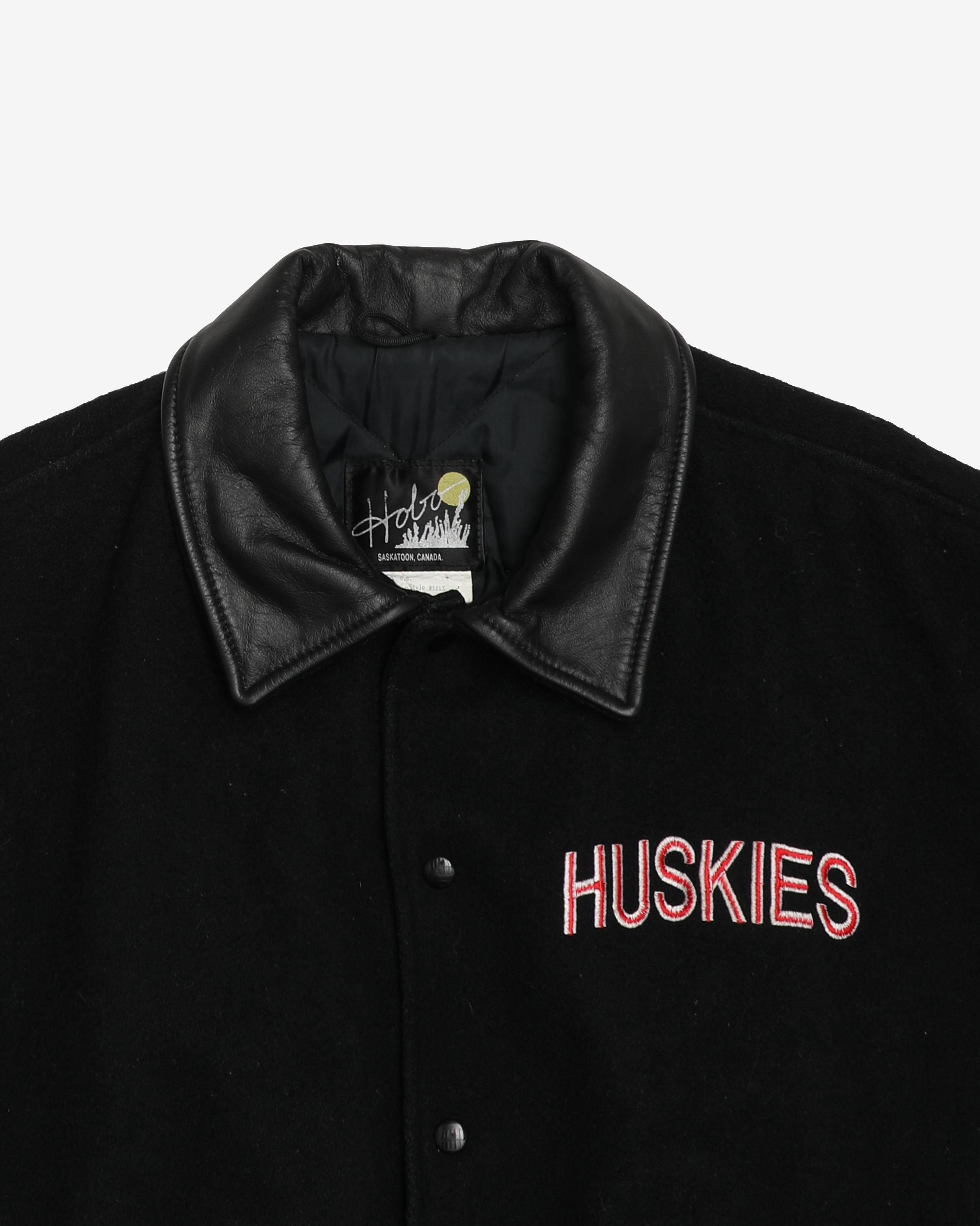 Vintage 1995 Huskies Baseball / Varsity Jacket - S