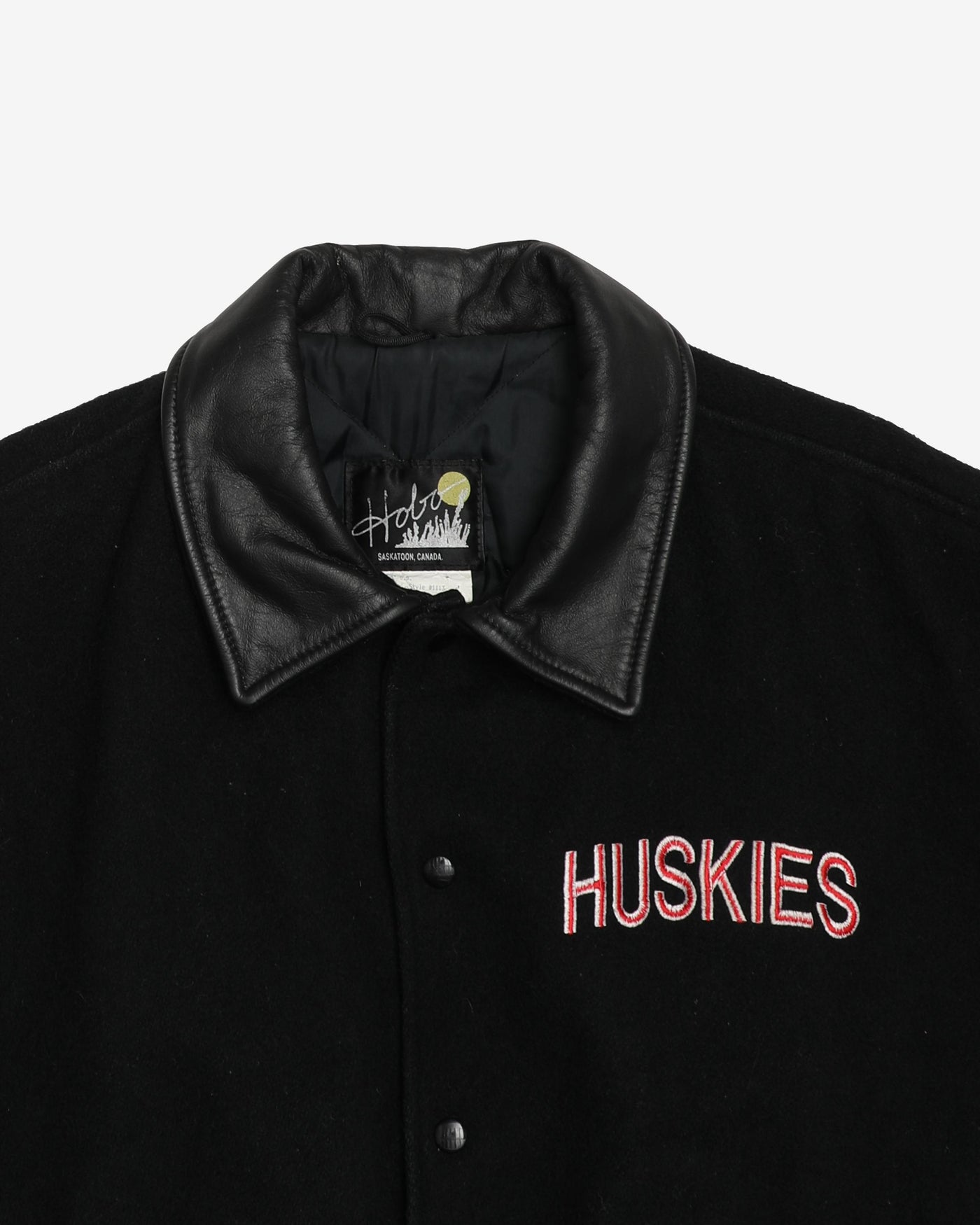 Vintage 1995 Huskies Baseball / Varsity Jacket - S