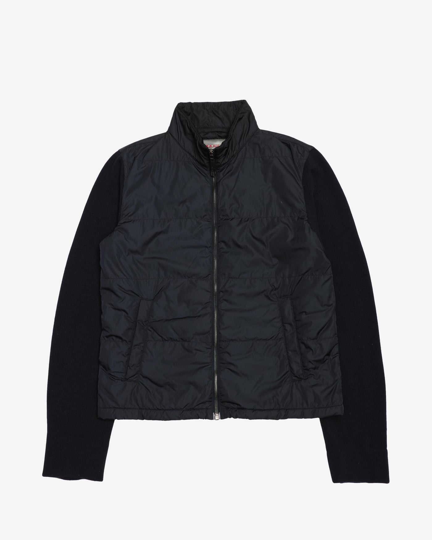 Prada Nylon + Wool Puffer / Puffa Jacket - M