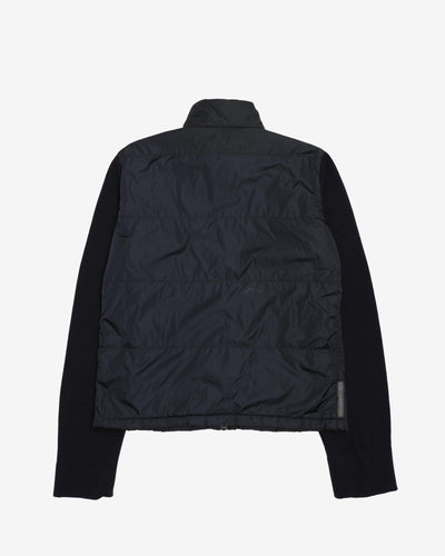 Prada Nylon + Wool Puffer / Puffa Jacket - M