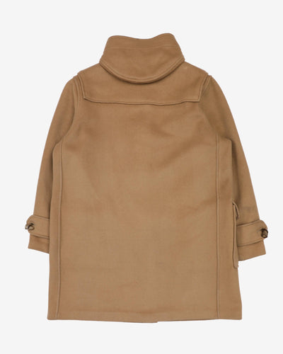 Burberrys' Beige Wool Duffel Coat - XL / XXL