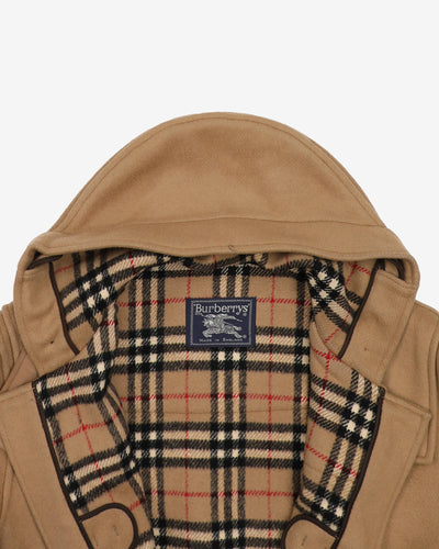 Burberrys' Beige Wool Duffel Coat - XL / XXL