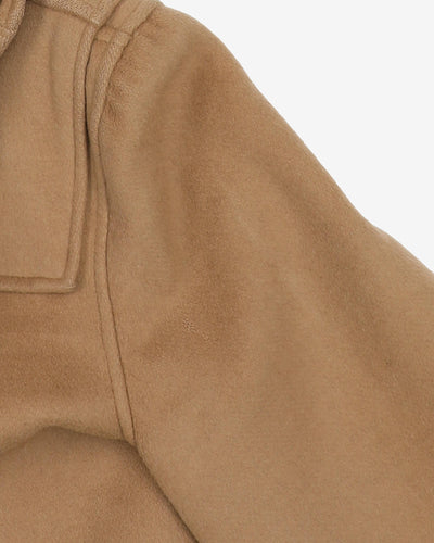 Burberrys' Beige Wool Duffel Coat - XL / XXL