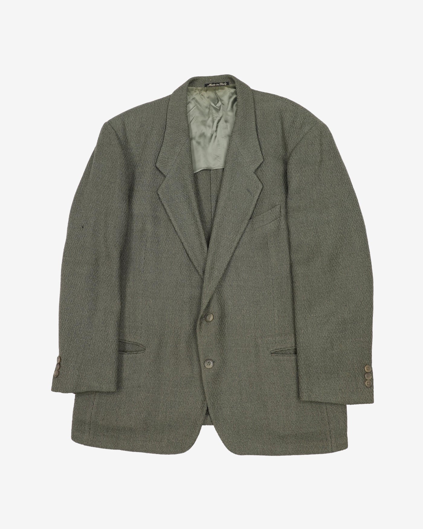 Georgio Armani Green Blazer Jacket - XL