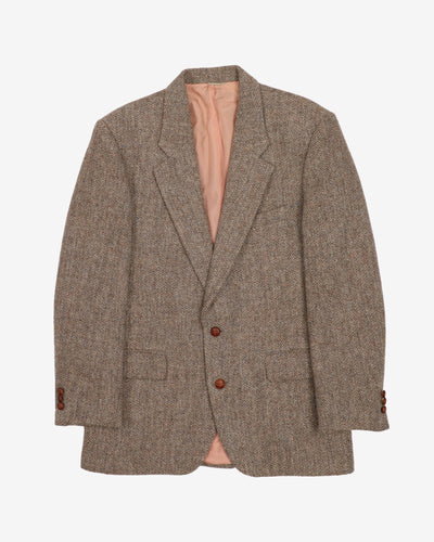 1960s Harris Tweed Wool Blazer - S