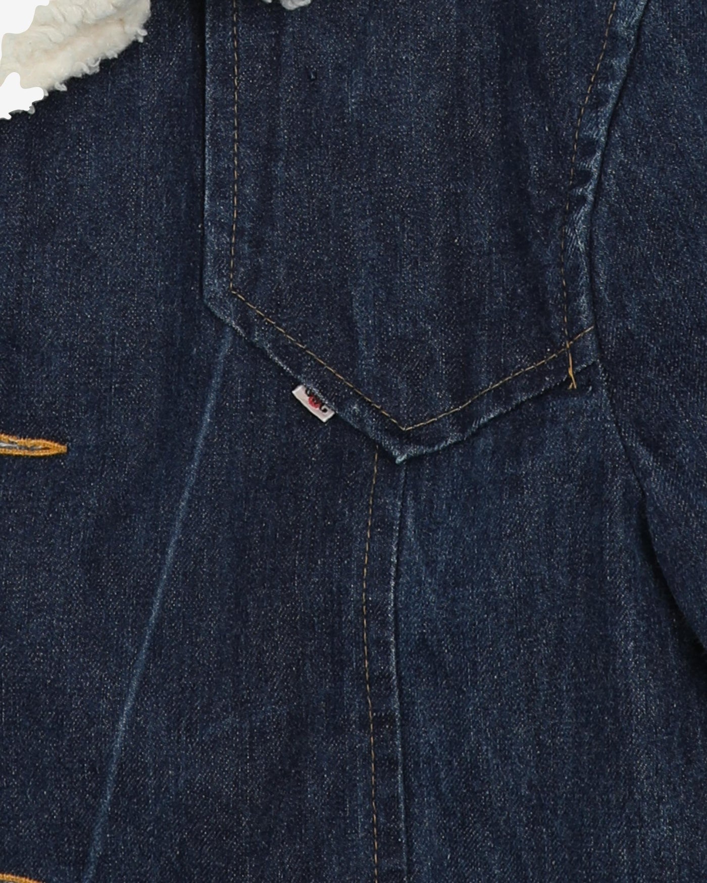 Vintage GWG Denim With Sherpa Lining Jacket - S