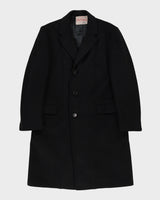 Crombie For Simpson's Wool Overcoat - M / L