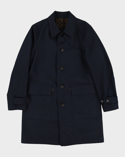 Coach Navy Mac Rain Jacket - XS