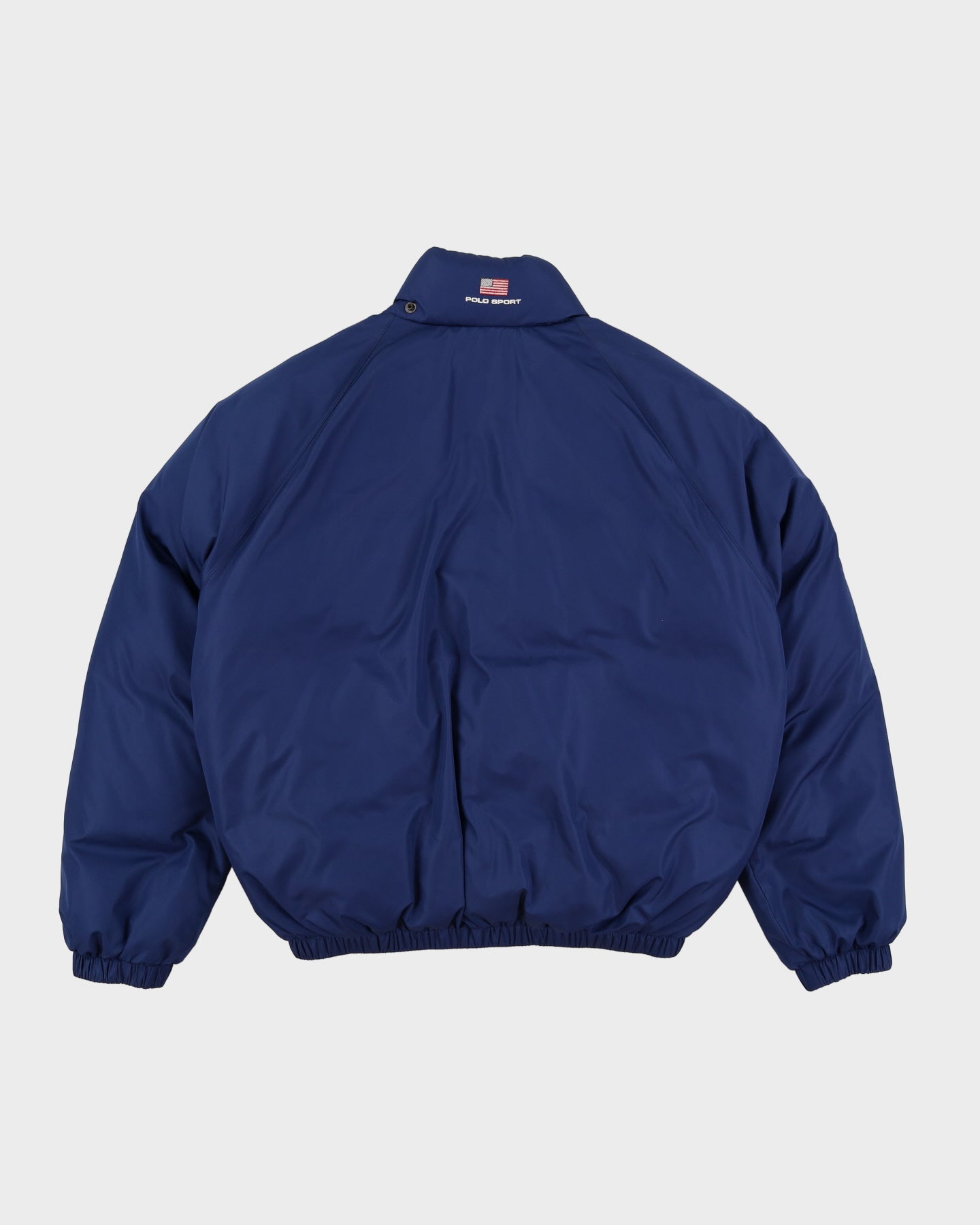 Vintage 90s Polo Sport Ralph Lauren Blue Puffer Jacket - M – Rokit