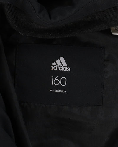 Adidas 160 Black Long Puffer Jacket - M