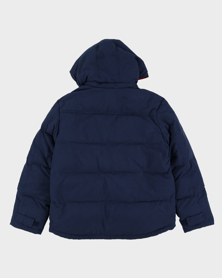 Tommy Hilfiger Red Label Navy Hooded Puffer Jacket - M