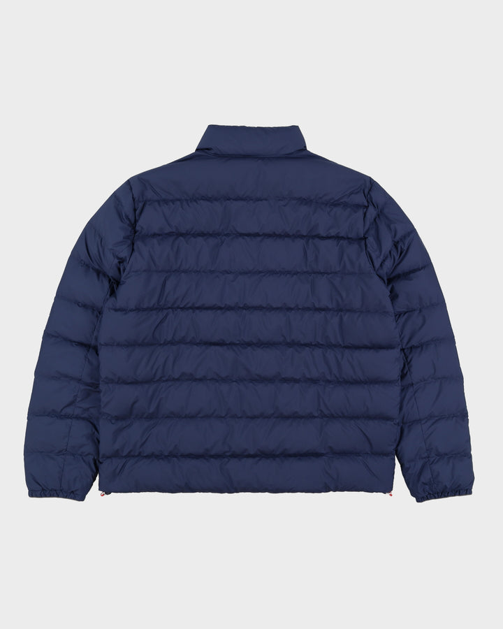 Ralph Lauren Navy Thin Puffer Jacket - XL