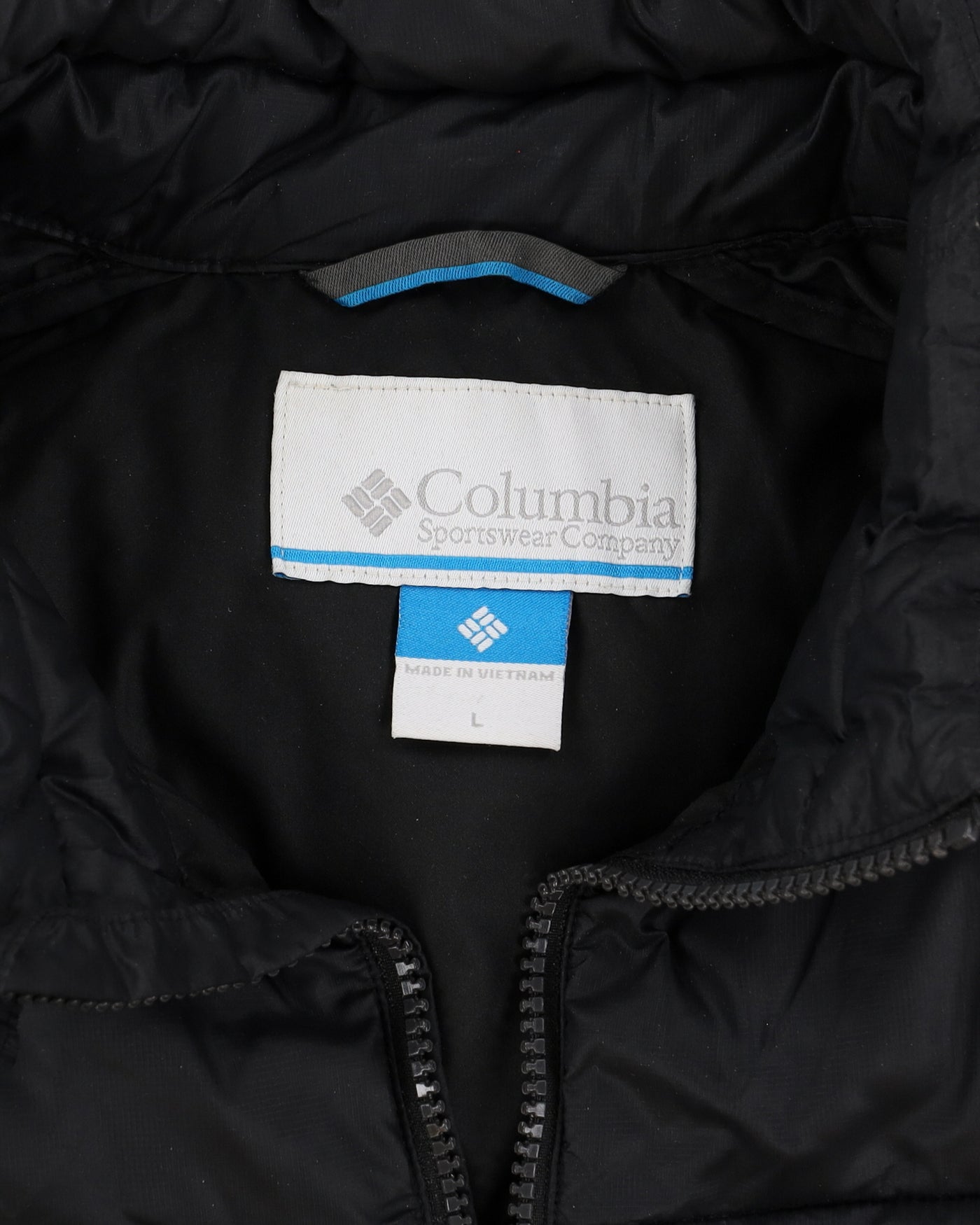 Columbia Black Puffer Jacket - L