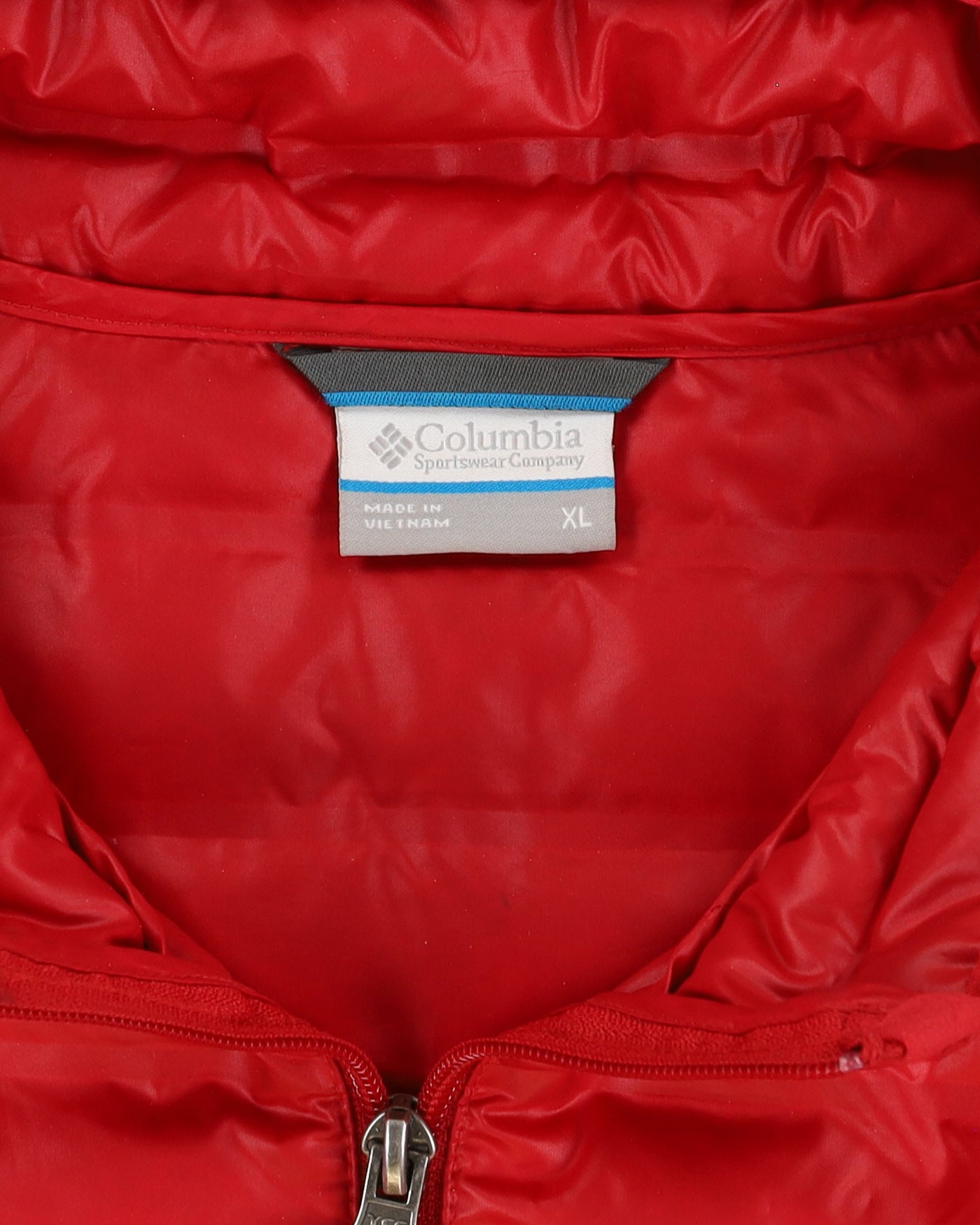 Columbia Red Puffer Jacket - XL