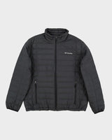 Columbia Turbodown Dark Grey Puffer Jacket - XL