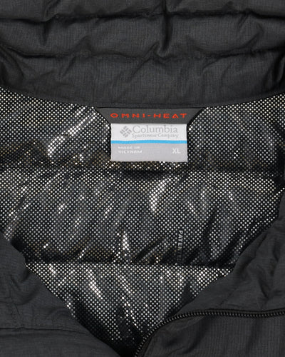 Columbia Turbodown Dark Grey Puffer Jacket - XL