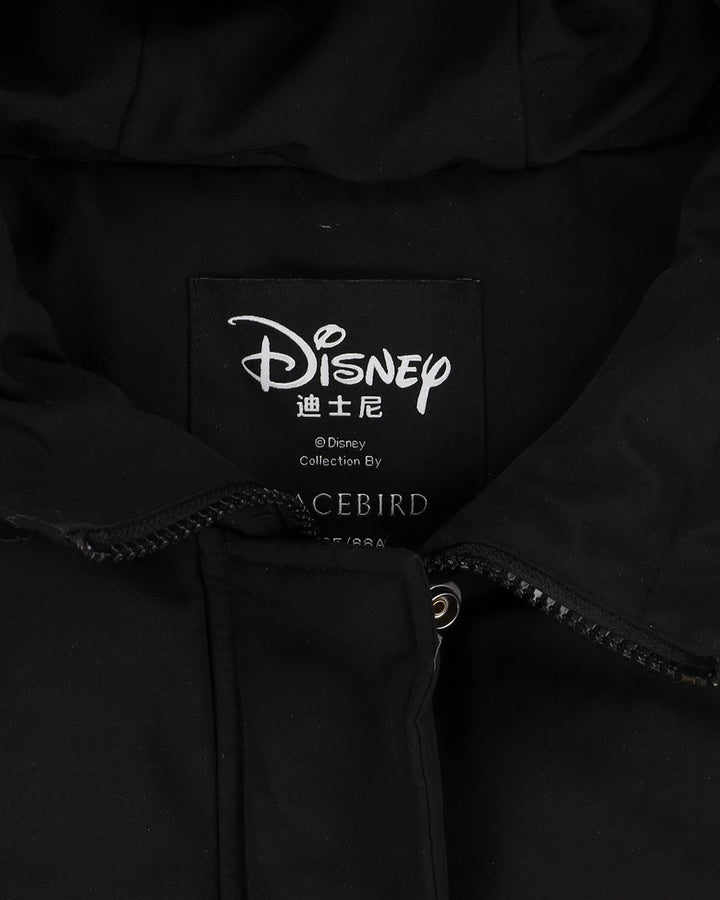 Donald Duck Peacebird X Disney Black Puffer Jacket - L