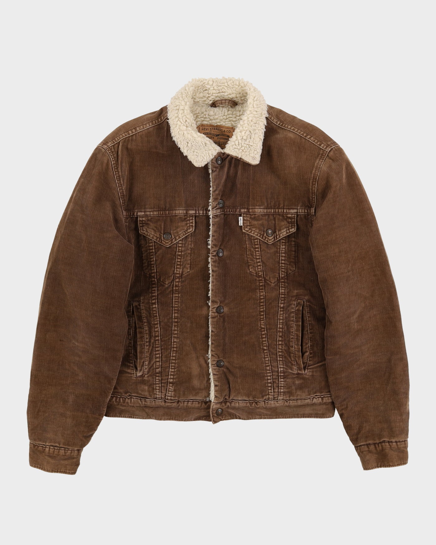 Levi's Brown Cord Jacket - M