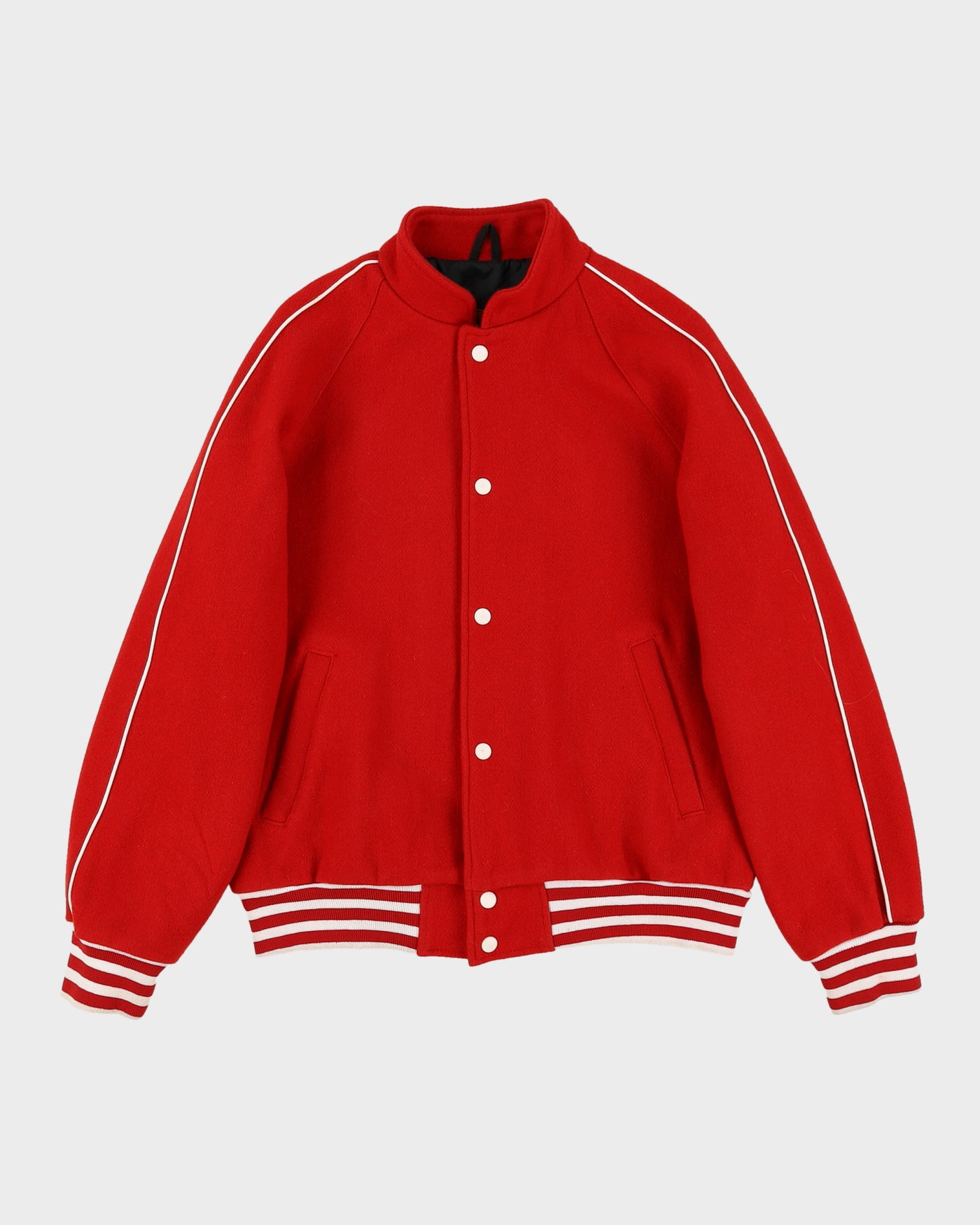 Pacific Age Red Baseball / Varsity Jacket - M