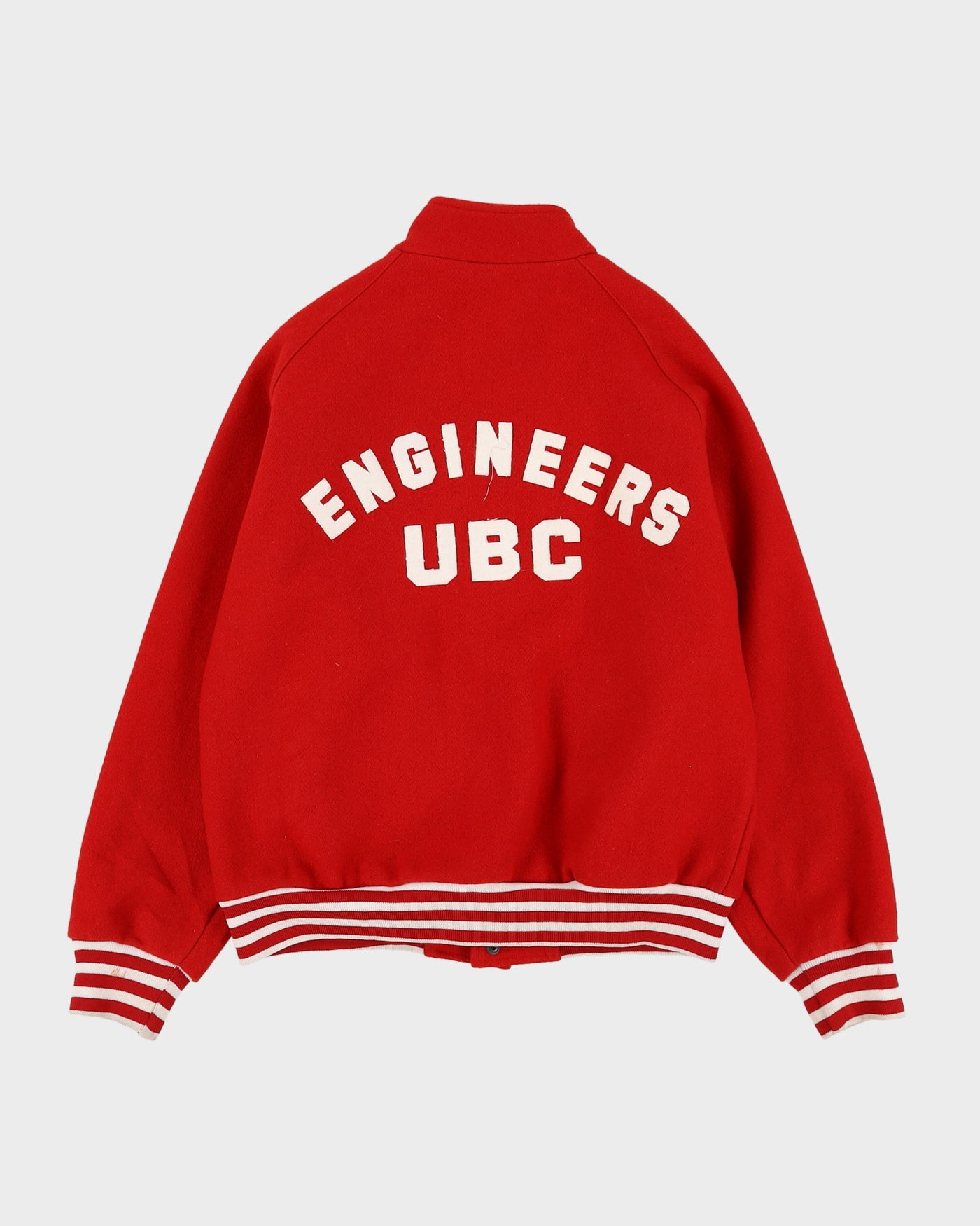Pacific Age Red Baseball / Varsity Jacket - M