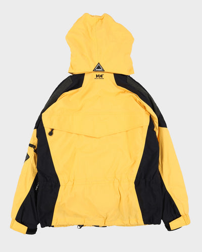 Vintage Helly Hansen Yellow / Black Sailing / Ski Jacket - M