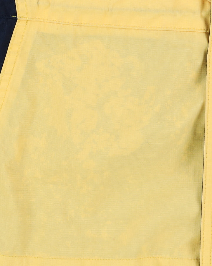 Vintage Helly Hansen Yellow / Black Sailing / Ski Jacket - M