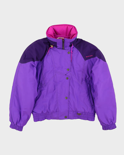 Vintage 80s Sun Ice Purple Ski Jacket - M