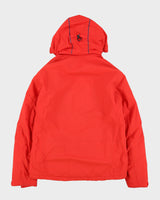 Helly Hansen Red Hooded Ski Jacket - L