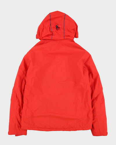 Helly Hansen Red Hooded Ski Jacket - L