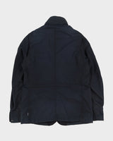 Barbour Navy Wax Jacket - L