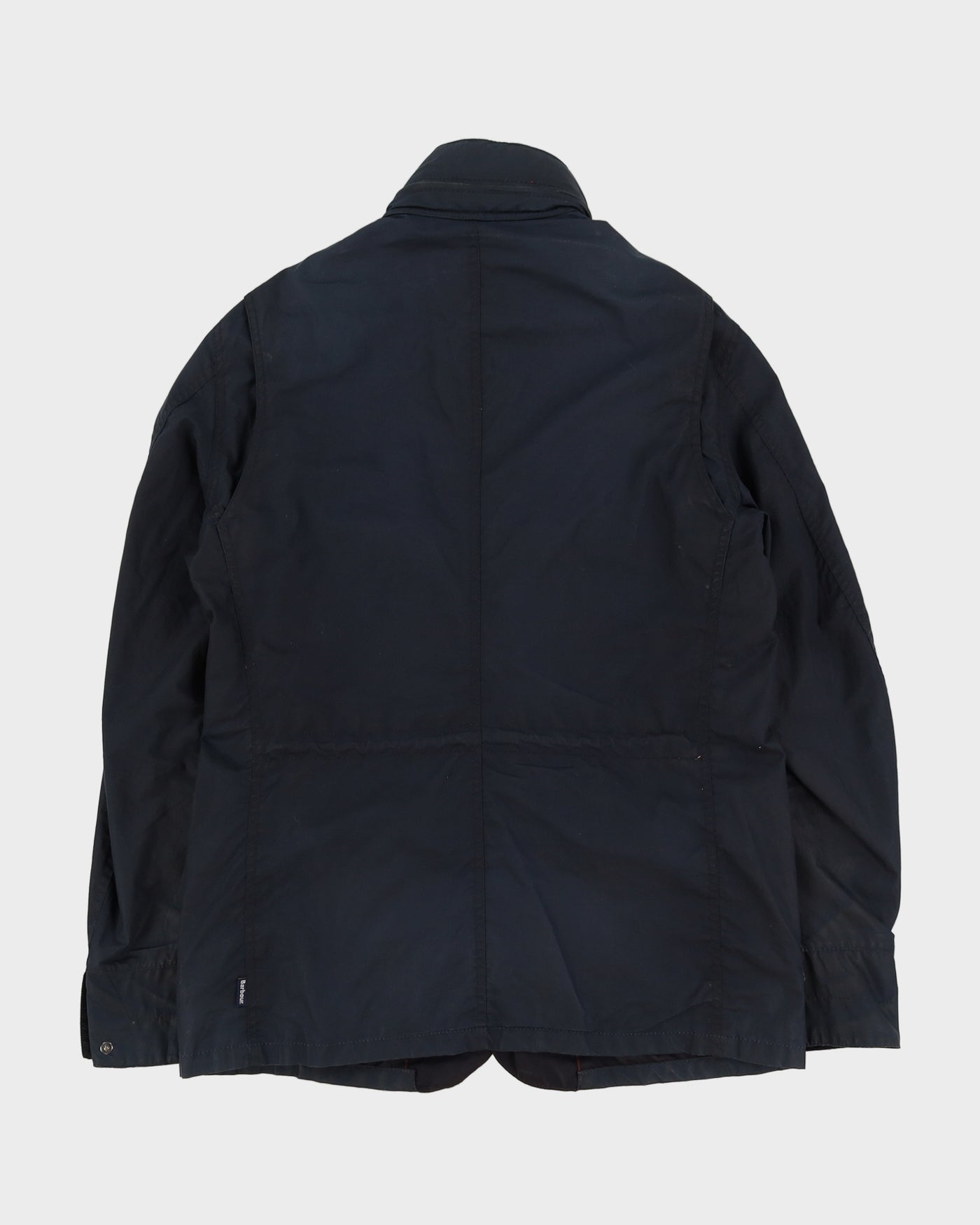 Barbour Navy Wax Jacket - L