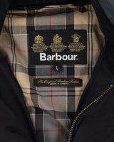 Barbour Navy Wax Jacket - L