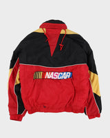 Vintage 90s Nascar Black / Red Jacket - XL